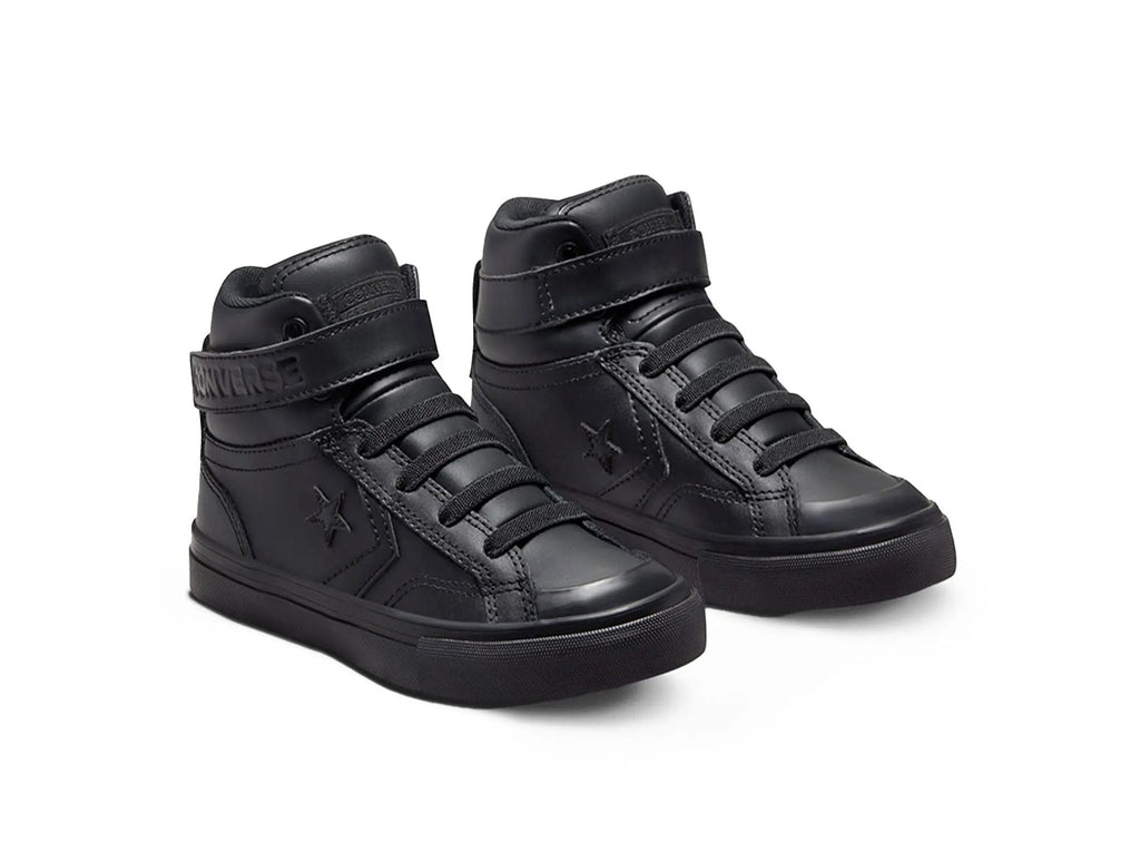 Zapatilla Converse Pro Blaze Strap Niños Mono Negro