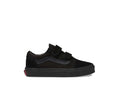 Zapatilla Vans Old Skool Velcro Niños Mono Negro