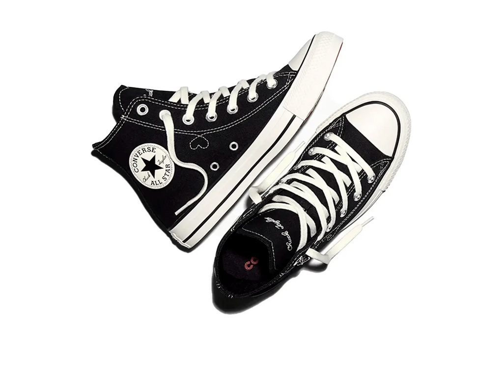Zapatillas Converse Chuck Taylor Hi (San Valentin) Mujer Negro