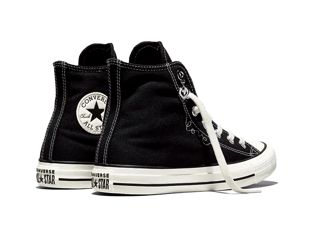 Zapatillas Converse Chuck Taylor Hi (San Valentin) Mujer Negro
